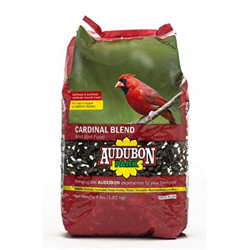 aududon park 12231 cardinal blend wild bird food 4 pounds aududon park 12231 cardinal blend wild bird food 4 pounds