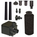 Beckett Corporation Pond Pump Kit with Prefilter and Nozzles, 680 GPH
