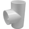 Genova Products 31407CP 3/4-Inch PVC Pipe Tee - 10 Pack
