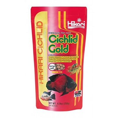 Hikari 8.8-Ounce Cichlid Gold Floating Pellets for Pets, Mini