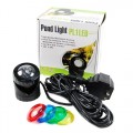 Jebao PL1LED-4 Submersible Pond LED Light with Colored Lenses