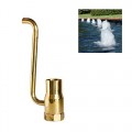 NAVAdeal 1 1/2" DN40 Brass Foam Water Fountain Nozzle Spray Pond Sprinkler Head