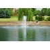 Outdoor Water Solutions 1/2 HP Floating Pond Fountain & Display Aerator with LED Lights