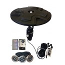 Outdoor Water Solutions 1/2 HP Floating Pond Fountain & Display Aerator with LED Lights