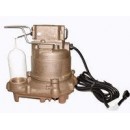 Zoeller 59-0001 Mighty-Mate M59 0.3 HP Submersible for Dewatering or Effluent Bronze Automatic Sump Pump