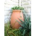 Algreen 81002 Products Agua Rain Barrel 50-Gallon, Terra Cotta