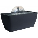 Algreen Manhattan Contemporary Slate Patio and Deck Pond Water Feature Kit with Light, 50-Gallon