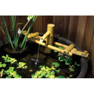 Aquascape, Adjustable Pouring Bamboo w/pump Aquascape, Adjustable Pouring Bamboo w/pump