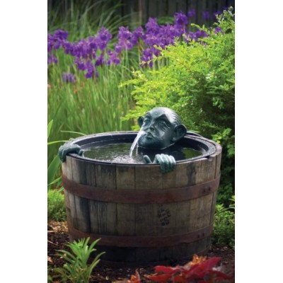 Aquascape AQSC Man In Barrel Fountain with Pump