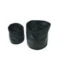 Aquascape Aquatic Plant Pots for Pond and Water Garden, 8-inch x 6-inch, Black, 2-Pack | 98502
