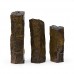 Aquascape Mongolian Basalt Stone Fountain Columns, Set of 3, 24-Inch, 30-Inch, 36-Inch | 58062