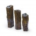 Aquascape Mongolian Basalt Stone Fountain Columns, Set of 3, 24-Inch, 30-Inch, 36-Inch | 58062 Aquascape Mongolian Basalt Stone Fountain Columns, Set of 3, 24-Inch, 30-Inch, 36-Inch | 58062