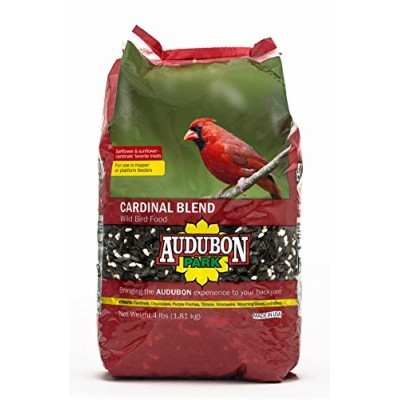 Aududon Park 12231 Cardinal Blend Wild Bird Food, 4-Pounds Aududon Park 12231 Cardinal Blend Wild Bird Food, 4-Pounds