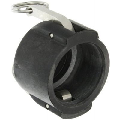 Banjo 200CAP Polypropylene Cam & Groove Fitting, Dust Cap, 2" Female Coupler