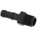 Banjo HB050 Polypropylene Hose Fitting, Adapter, 1/2" NPT Male x 1/2" Barbed