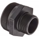 Banjo RN300-200 Polypropylene Pipe Fitting, Reducing Nipple, Schedule 80, 3" NPT Male x 2" Length