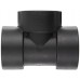 Banjo TEE200 Polypropylene Pipe Fitting, Tee, Schedule 80, 2" NPT Female