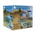 Bird-X Prowler Owl Decoy with Moving Wings Realistic Bird Scare