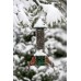 Brome 1024 Squirrel Buster Plus Wild Bird Feeder with Cardinal Perch Ring