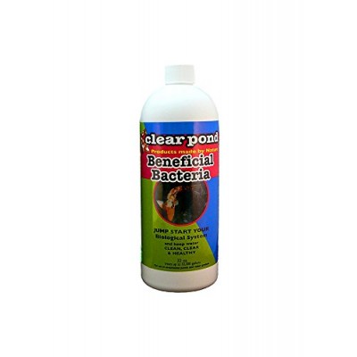 Clear Pond Beneficial Bacteria Liquid, 32-Ounce