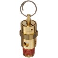 Control Devices ST Series Brass ASME Safety Valve, 150 psi Set Pressure, 1/4" Male NPT