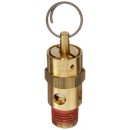 Control Devices ST Series Brass ASME Safety Valve, 150 psi Set Pressure, 1/4" Male NPT