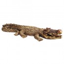 Design Toscano Crotchety Crocodile Piped Spitting Statue