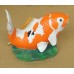 Design Toscano Kohaku Asian Koi Piped Spitter Statue