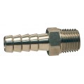 Dixon RN54 Stainless Steel 316 Hose Fitting, Insert, 1/2" NPT Male x 5/8" Hose ID Barbed