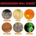 BREAKDOWN Bio Block Bacterial Enzyme Digestant for Grease Traps & Lift Stations - 4 x 2 lb Case