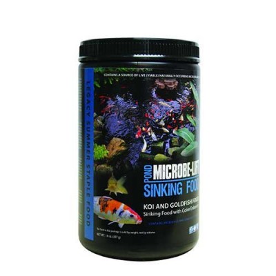 Ecological Labs MLLSPSM Microbe Lift Sinking Pellets Fish Food, 14-Ounce