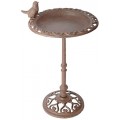 Esschert Design USA FB165 Cast Iron Standing Bird Bath