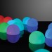 Set of 12 Mood Light Garden Deco Balls- Battery Operated 3" Floating Color Changing LED Balls for Pools, Ponds & More