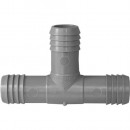 Genova Products C351410 1-Inch Plumbing/Irrigation Poly Insert Pipe Tee - 10 Pack