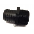 Green Leaf A1212P Leaf Straight Adapter, 1/2 X 1/2 In, Mpt X Hose Barb, Polyurethane 1/2" 1/2"