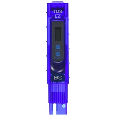 HM Digital TDS-EZ Water Quality TDS Tester, 0-9990 ppm Measurement Range, 1 ppm Resolution, 3% Readout Accuracy