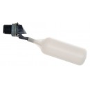 Kerick Valve M052 PVC Mini Float Valve, Tank Mount, Fixed Arm, 1.5 gpm at 60 psi, 1/2" NPT Male