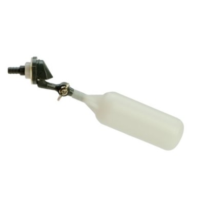 Kerick Valve MAB22 PVC Mini Float Valve, Tank Mount, Adjustable Arm, 1.5 gpm at 60 psi, 1/4" Barbed Kerick Valve MAB22 PVC Mini Float Valve, Tank Mount, Adjustable Arm, 1.5 gpm at 60 psi, 1/4" Barbed