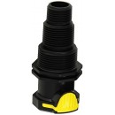 Laguna Click-Fit Connector with Threaded Male Fitting, 1-1/4-Inch
