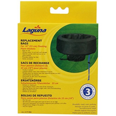 Laguna Floating Small Plant Basket Replacement Bag, 3-Pack