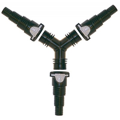 Laguna Y-Connector Supplied with 3 Click-Fit Connectors, 1-1/4-Inch Laguna Y-Connector Supplied with 3 Click-Fit Connectors, 1-1/4-Inch