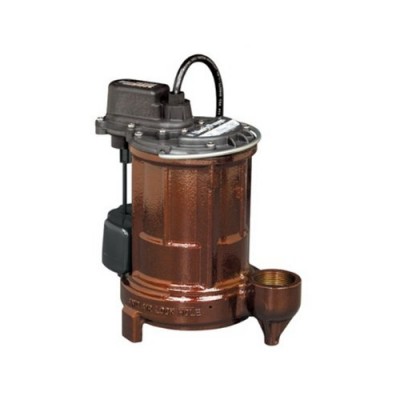 Liberty Pumps 257 1/3-Horse Power 1-1/2-Inch Discharge 250-Series Cast Iron Automatic Submersible Sump/Effluent Pump with VMF Switch