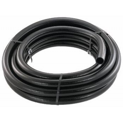 Little Giant 566182 T-1-1/2-25 BFPVC Flex PVC Tubing, 1-1/2-Inch by 25-Feet, Black