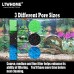 LTWHOME Fish Pong Foam Filter Sponge Set 17" X 11" Media (Pack of 1 Set)