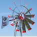 18' Windmill Aerator System | American Eagle | Pond Aeration Wind Mill System Kit | Strong 4 Leg Tower