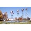 Mescan Windmills LLC | 13' Pond Water Aerator | American Eagle | Wind Mill Aeration System