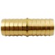 MettleAir 129-16-1 PK 1" ID Hose Barb Mender/Splicer/Joiner/Union Fitting Brass Tubing Hose Adapter/Coupler