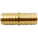 MettleAir 129-16-1 PK 1" ID Hose Barb Mender/Splicer/Joiner/Union Fitting Brass Tubing Hose Adapter/Coupler