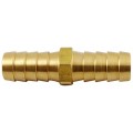 MettleAir 129-8-1PK 1/2" ID Hose Barb Mender/Splicer/Joiner/Union Fitting Brass Tubing Hose Adapter/Coupler