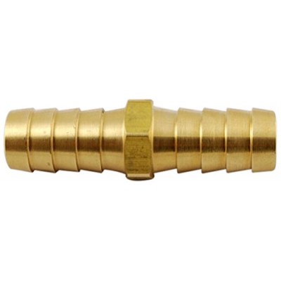 MettleAir 129-8-1PK 1/2" ID Hose Barb Mender/Splicer/Joiner/Union Fitting Brass Tubing Hose Adapter/Coupler MettleAir 129-8-1PK 1/2" ID Hose Barb Mender/Splicer/Joiner/Union Fitting Brass Tubing Hose Adapter/Coupler